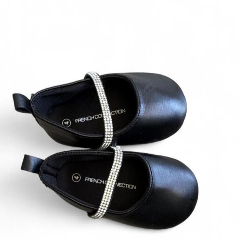 French-connection kids Black Ballet-shoes